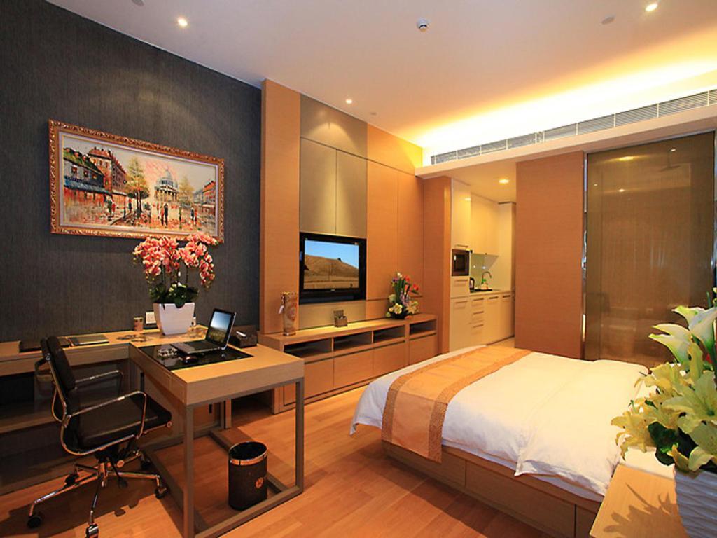 Heefun Apartment Gz -Poly World Trading Center-Walking Distance To Canton Fair Oda fotoğraf